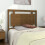 Berkfield Bed Headboard Honey Brown 105.5x4x100 cm Solid Pine Wood 1