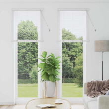 Berkfield Venetian Blinds Height Adjustable White 220 x 70 cm Aluminium