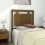 Berkfield Bed Headboard Honey Brown 80.5x4x100 cm Solid Pine Wood 1