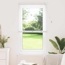 Berkfield Venetian Blinds Height Adjustable White 175 x 70 cm Aluminium