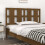 Berkfield Bed Headboard Honey Brown 145.5x4x100 cm Solid Wood Pine 1