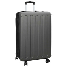 Berkfield Suitcase Folding Dark grey 50 x 30 x 76 cm ABS Plastic