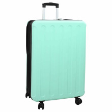 Berkfield Suitcase Folding Mint green 50 x 30 x 76 cm ABS Plastic