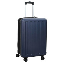 Berkfield Suitcase Folding Dark blue 43 x 27 x 66 cm ABS Plastic