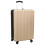 Berkfield Suitcase Folding Champagne 50 x 30 x 76 cm ABS Plastic 1