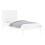 Berkfield Bed Frame without Mattress White 90x190 cm Single Solid Wood 3