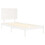 Berkfield Bed Frame without Mattress White 90x190 cm Single Solid Wood 4