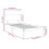 Berkfield Bed Frame without Mattress White 90x190 cm Single Solid Wood 6