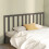 Berkfield Bed Headboard Grey 186x4x100 cm Solid Wood Pine 1