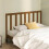 Berkfield Bed Headboard Honey Brown 141x4x100 cm Solid Wood Pine 1