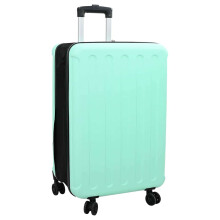 Berkfield Suitcase Folding Mint green 43 x 27 x 66 cm ABS Plastic