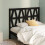 Berkfield Bed Headboard Black 126x4x100 cm Solid Wood Pine 1