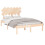 Berkfield Bed Frame without Mattress 135x190 cm Double Solid Wood 3