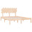 Berkfield Bed Frame without Mattress 135x190 cm Double Solid Wood 4