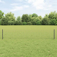 Berkfield Fence Post 5 pcs Grey 40 cm Steel