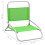 Berkfield Folding Beach Chairs 2 pcs Green Fabric 8