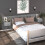 Berkfield Wall-mounted Bedside Cabinets 2 pcs Grey Sonoma 1