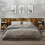 Berkfield Wall-mounted Bedside Cabinets 2 pcs Smoked Oak 1
