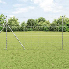 Berkfield Field Fence Silver