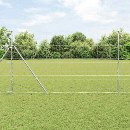 Berkfield Field Fence Silver