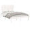 Berkfield Bed Frame without Mattress White 135x190 cm Double Solid Wood 3