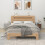 Berkfield Bedside Cabinets 2 pcs Concrete Grey 50x39x47 cm 1