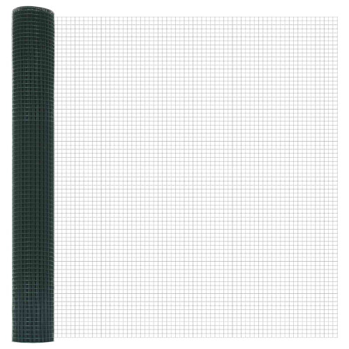 Berkfield Welded Wire Fence Green