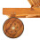 Berkfield Sun Lounger Solid Acacia Wood 5