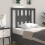 Berkfield Headboard Grey 96x4x100 cm Solid Wood Pine 1