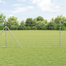 Berkfield Field Fence Silver