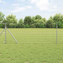 Berkfield Field Fence Silver