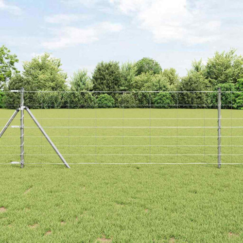 Berkfield Field Fence Silver