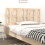 Berkfield Bed Headboard 140.5x4x100 cm Solid Wood Pine 1
