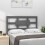 Berkfield Bed Headboard Grey 105.5x4x100 cm Solid Wood Pine 1