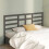 Berkfield Bed Headboard Grey 186x4x104 cm Solid Wood Pine 1