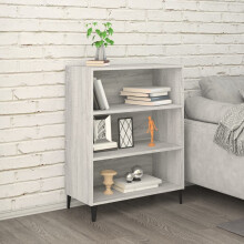 Berkfield Sideboard Grey Sonoma 69.5x32.5x90 cm Engineered Wood