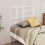 Berkfield Bed Headboard White 81x4x104 cm Solid Wood Pine 1