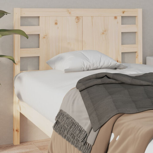 Berkfield Headboard 96x4x100 cm Solid Wood Pine