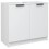 Berkfield 3 Piece Bathroom Cabinet Set White Engineered Wood 7