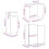 Berkfield 3 Piece Bathroom Cabinet Set White Engineered Wood 9