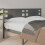 Berkfield Headboard Grey 146x4x100 cm Solid Wood Pine 1