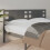 Berkfield Headboard Grey 206x4x100 cm Solid Wood Pine 1