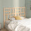 Berkfield Bed Headboard 126x4x104 cm Solid Wood Pine 1