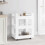 Berkfield Kitchen Trolley White 60x45x80 cm Engineered Wood 1