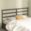 Berkfield Bed Headboard Grey 206x4x100 cm Solid Wood Pine 1