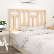 Berkfield Bed Headboard 145.5x4x100 cm Solid Wood Pine