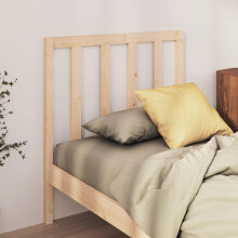 Berkfield Bed Headboard 81x4x100 cm Solid Wood Pine