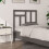 Berkfield Bed Headboard Grey 95.5x4x100 cm Solid Wood Pine 1