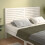 Berkfield Bed Headboard White 186x4x100 cm Solid Wood Pine 1