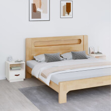 Berkfield Bedside Cabinets 2 pcs White 40x34x45 cm Solid Wood Pine
